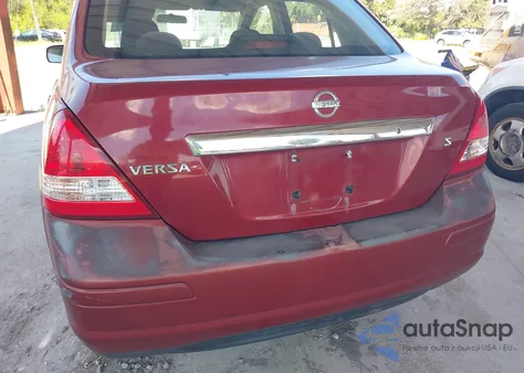 2007 Nissan Versa 1.8S from USA, damaged, VIN 3N1BC11E27L453603